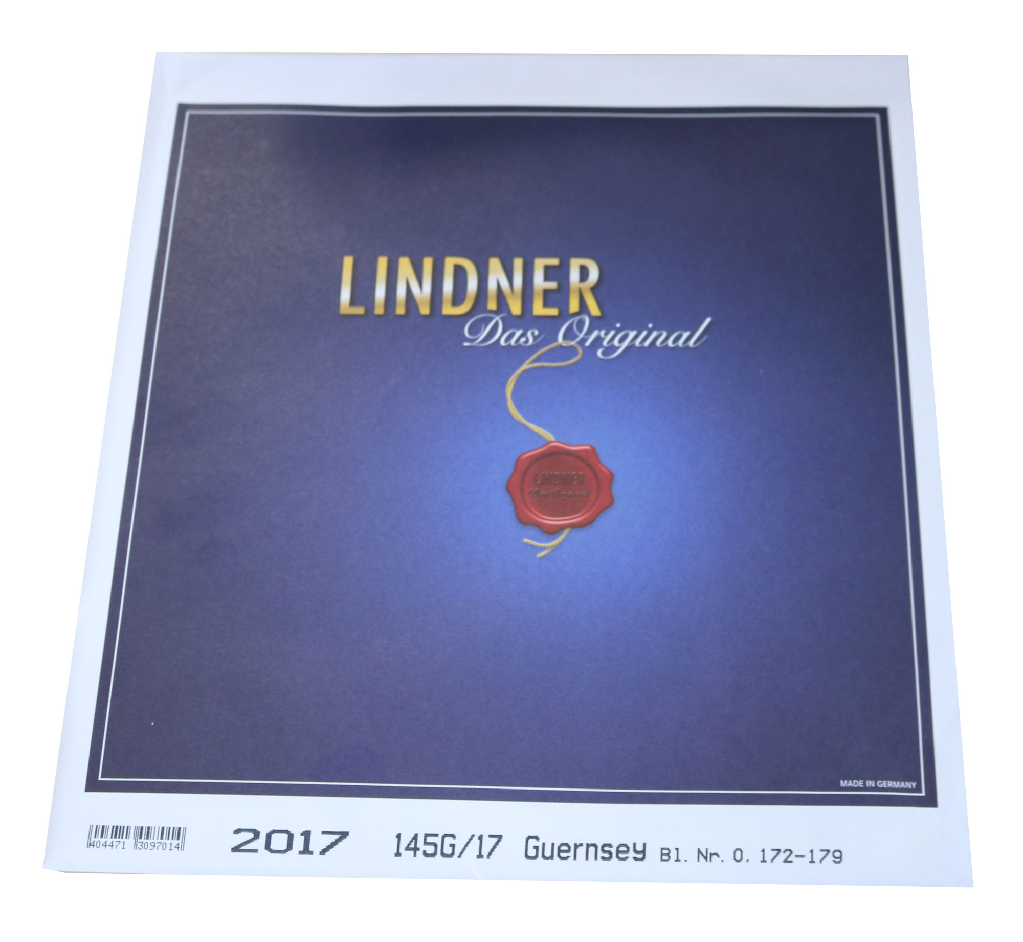 Guernsey 2017 Luxury Hingeless Leaves
